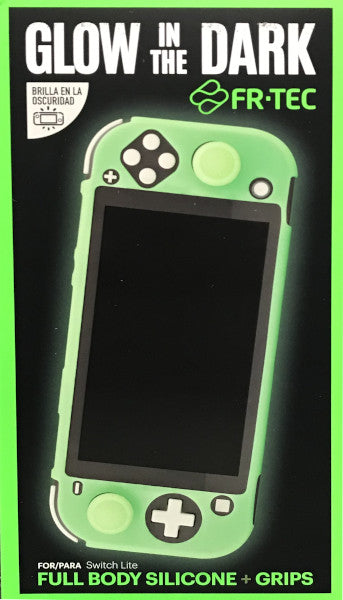 Funda Fr-Tec SWITCH - Lite silicona + grips fosforescente (Nintendo Switch) Funda Fr-Tec SWITCH - Lite silicona + grips fosforescente (Nintendo Switch)